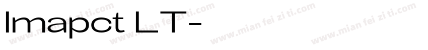 Imapct LT字体转换
